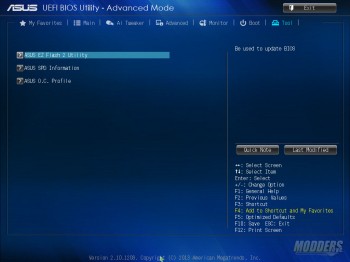 UEFI Tools Section