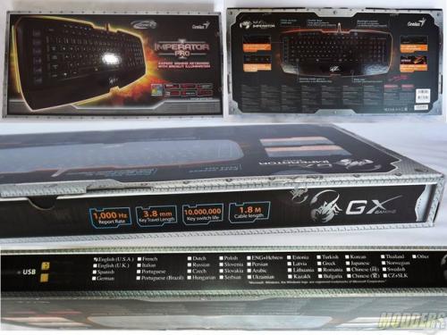 Genius Imperator Pro Keyboard box