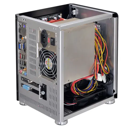 Lian Li Brushed Aluminum Mini-ITX Chasis – PC-Q01 3 Lian Li – PC-Q01