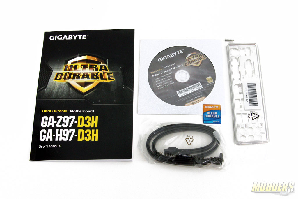 Gigabyte Z97-D3H Accessories