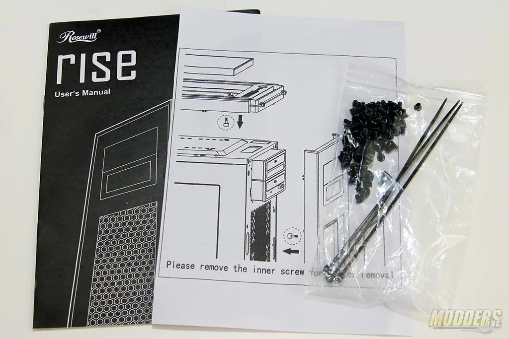 Rosewill RISE Full-tower Case Review 4 Rosewill RISE Accessories