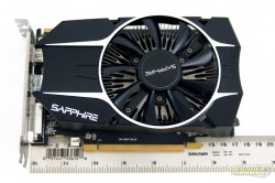 Sapphire R7 260X 100366-3L Video Card Top View