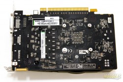 Sapphire R7 260X 100366-3L Video Card Back PCB View