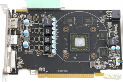 Sapphire R7 260X 100366-3L Video Card Naked PCB Top View