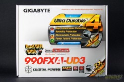 Gigabyte GA-990FXA-UD3 Rev 4.0 Box Front