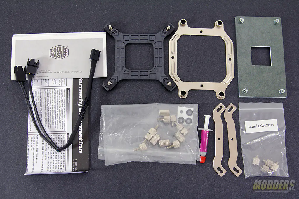 Cooler Master Hyper D92 CPU Cooler Review 4 Cooler Master Hyper D92 Accessories