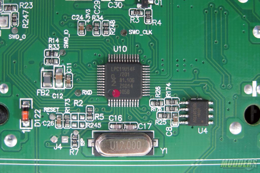 NXP LPC11U14F 32-bit ARM Cortex-M0 MCU with Ace Technology ACE24C128B 128kbit IIC Serial EEPROM