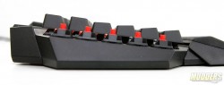 Keycaps side view