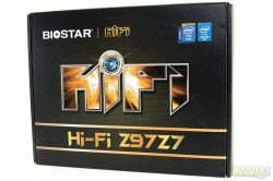 Biostar Hi-Fi Z97Z7 Motherboard Box Front