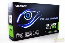 Gigabyte GTX 960 G1 Gaming Video Card Box