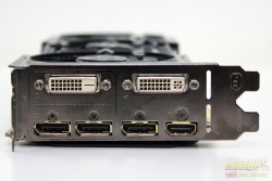 Gigabyte GTX 960 G1 Gaming Video Card Rear Connectors