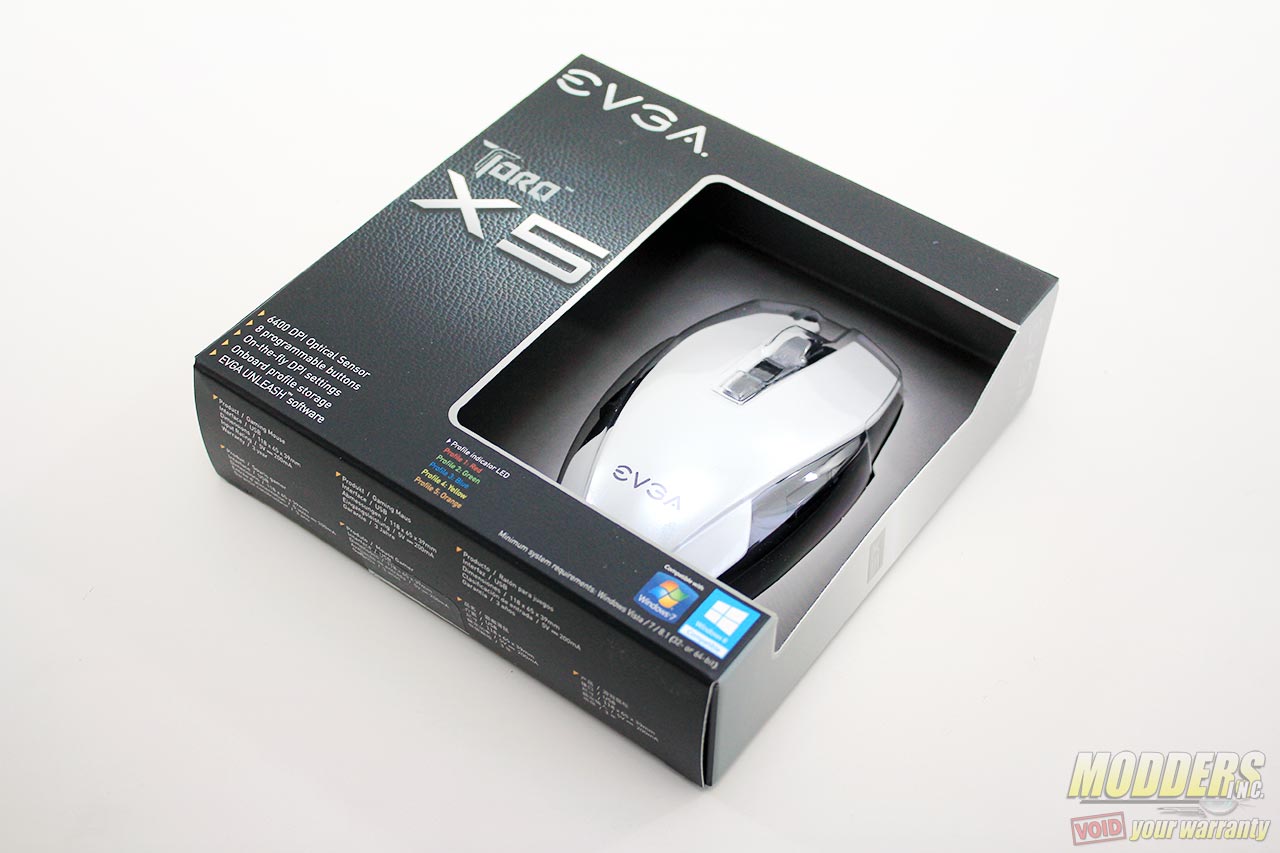EVGA Torq X5 Packaging