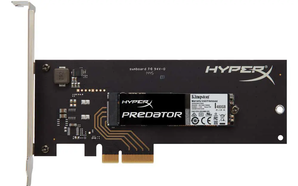 Kingston Announces HyperX Predator PCIe SSD 1 HyperXpredpcie