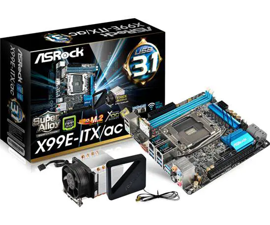 The World’s First and Only Mini-ITX Sized X99 Motherboard: ASRock’s X99E-ITX/ac 2 image012