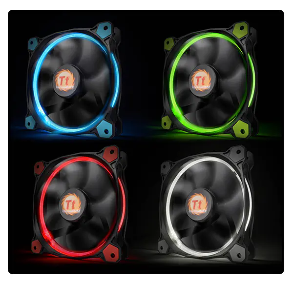 Thermaltake Launches Riing 12 and 14 LED Radiator Fan Series 4 riing00
