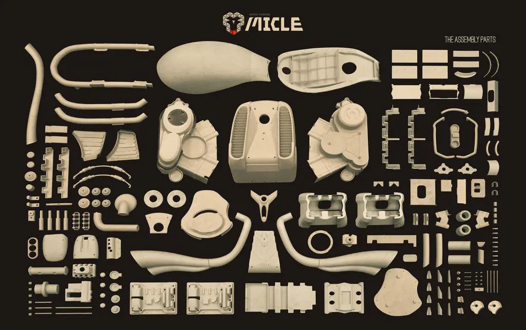 MICLE "Proud of Blood" Custom Engine Case 2 550861dcN86e55779