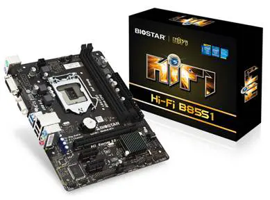 Small and Powerful Hi-Fi B85S1 Motherboard from BIOSTAR 1 Hi-Fi B85S1 Motherboard