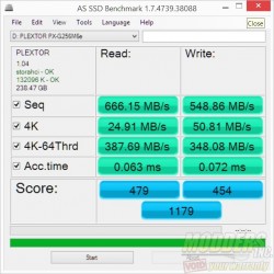 as-ssd-bench plextor-bandwidth