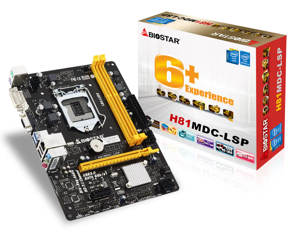 BIOSTAR releases the H81MDC-LSP mATX Motherboard 1 51-IN70DIHS-01-V3