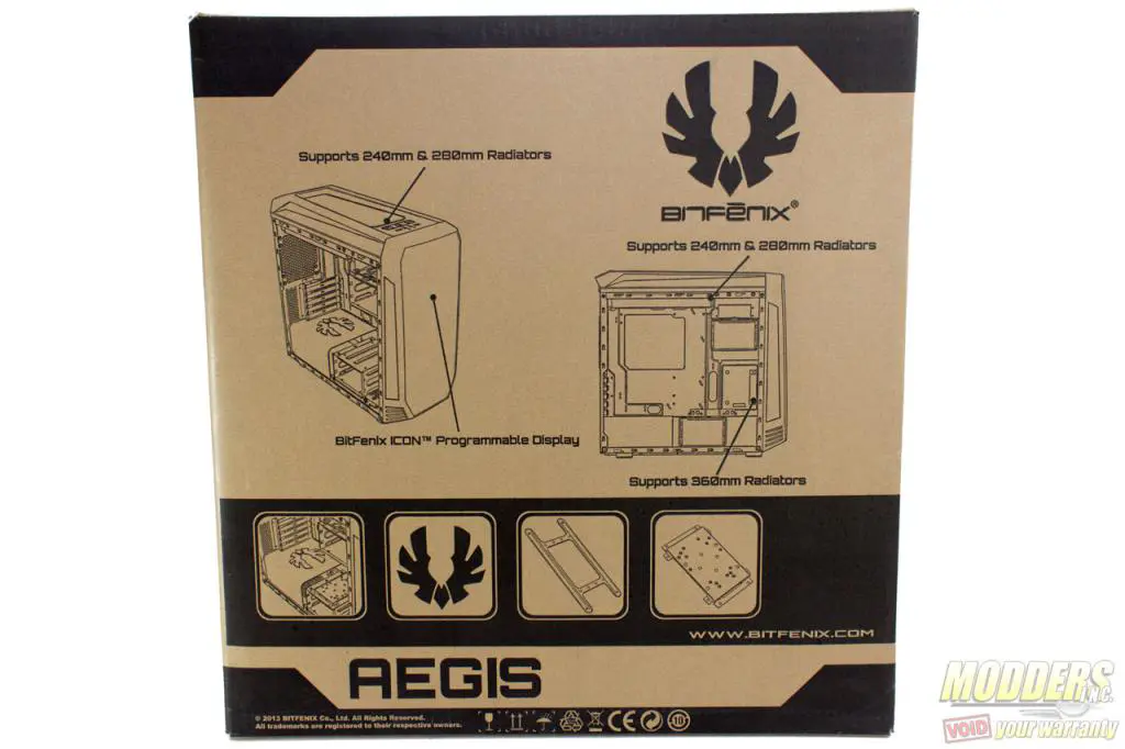 Bitfenix Aegis Case Review: Maximizing mATX 3 bfaegis02