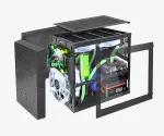 Thermaltake Core X1 ITX Computer Case Video Overview 3 core x1 water cooling