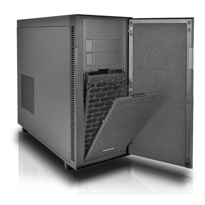 Speechless Beauty: New Thermaltake Suppressor F51 Mid-Tower Chassis, Silent & Sleek with Unique Sound Dampening Panels (PR) 3 CA-1E1-00M1WN-00_5594a3dc74064a7a80138b57b5c0ee25