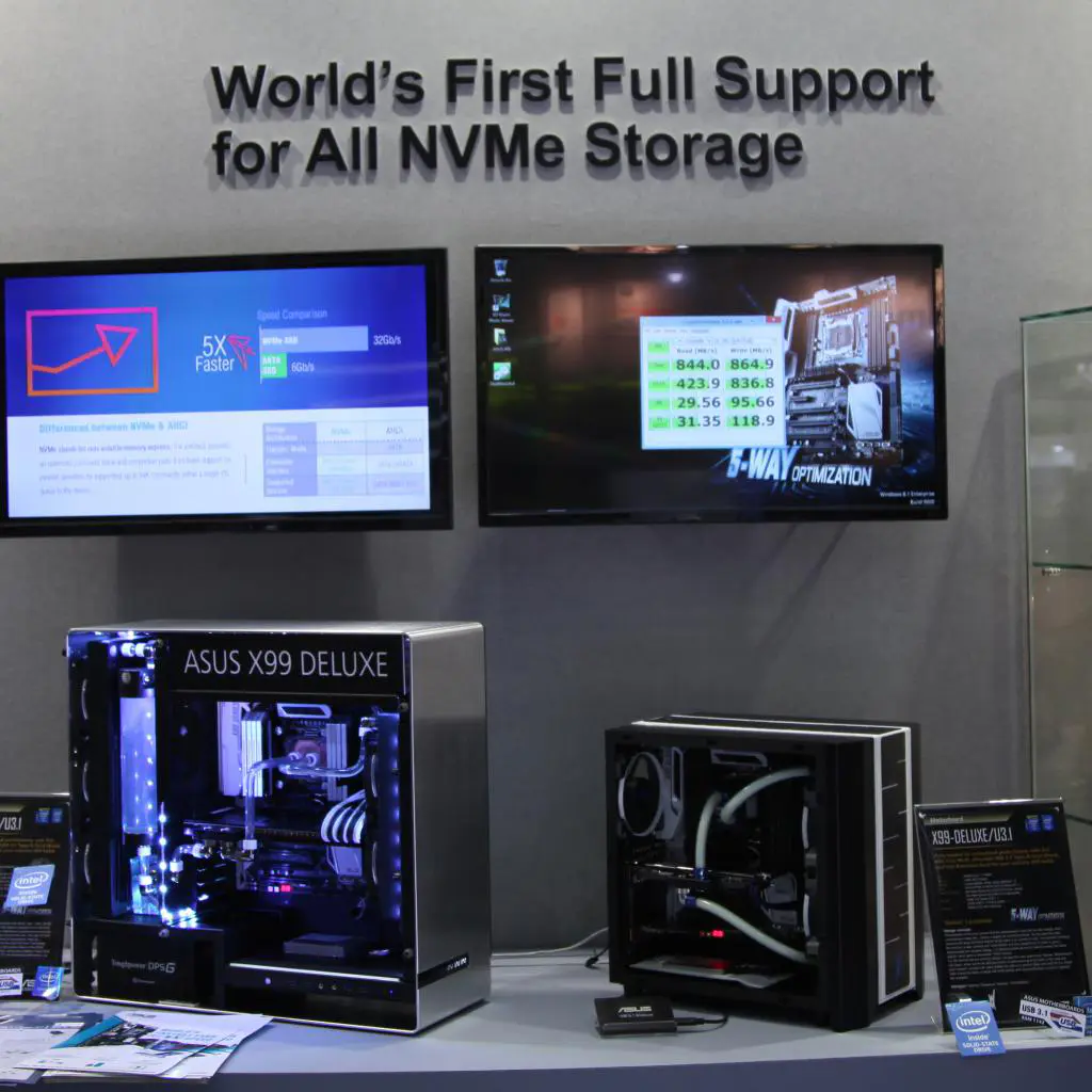 ASUS Republic of Gamers Showcase at Computex 2015 (PR) 7 NVMe-2000
