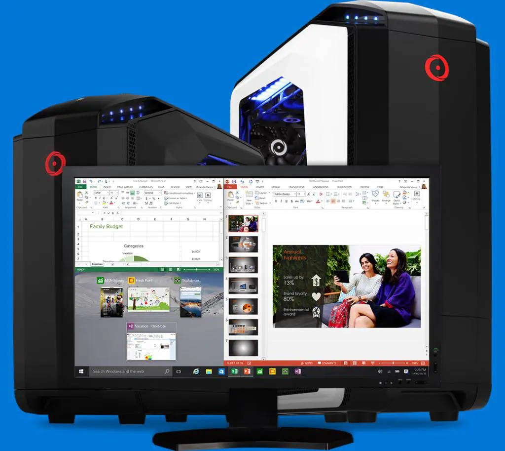 Windows 10 is Now Available on all award-winning ORIGIN PC Desktop and Laptops 1 systems-monitor-win10-2