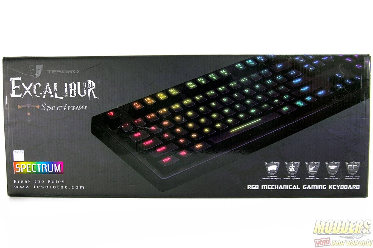 Tesoro Excalibur Spectrum Keyboard Review: Fun Fury of Fancy Fingering exclibur, kailh, Keyboard, rgb, Tesoro 1