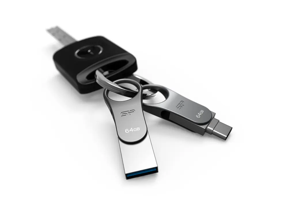SP Silicon Power Releases Dual USB Drive – Mobile C80 for Type-C Ready Smartphones and Tablets 2 SPPR_Mobile C80_Keychain