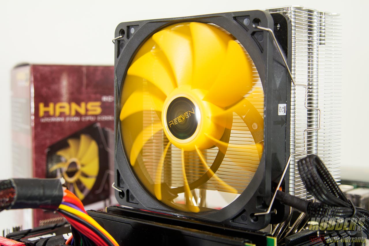 Reeven Hans CPU Cooler Review: High-End Quality, Mainstream Price 120mm, CPU Cooler, Fan, heatsink, reeven, Tower 1