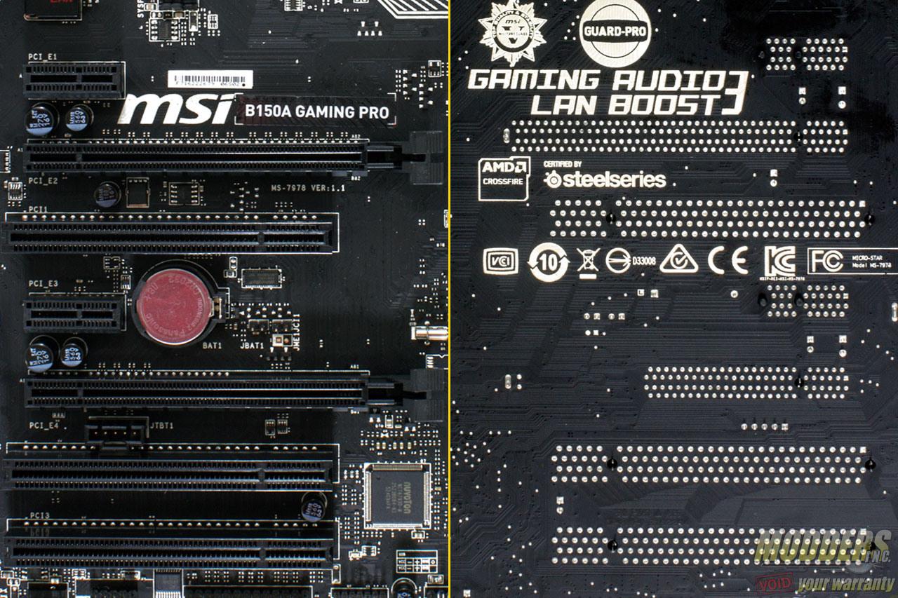 MSI B150A Gaming PRO Motherboard Review: Mixing Business with Pleasure b150, chipset, Gaming, MSI, PCI, sata express, skylake 13
