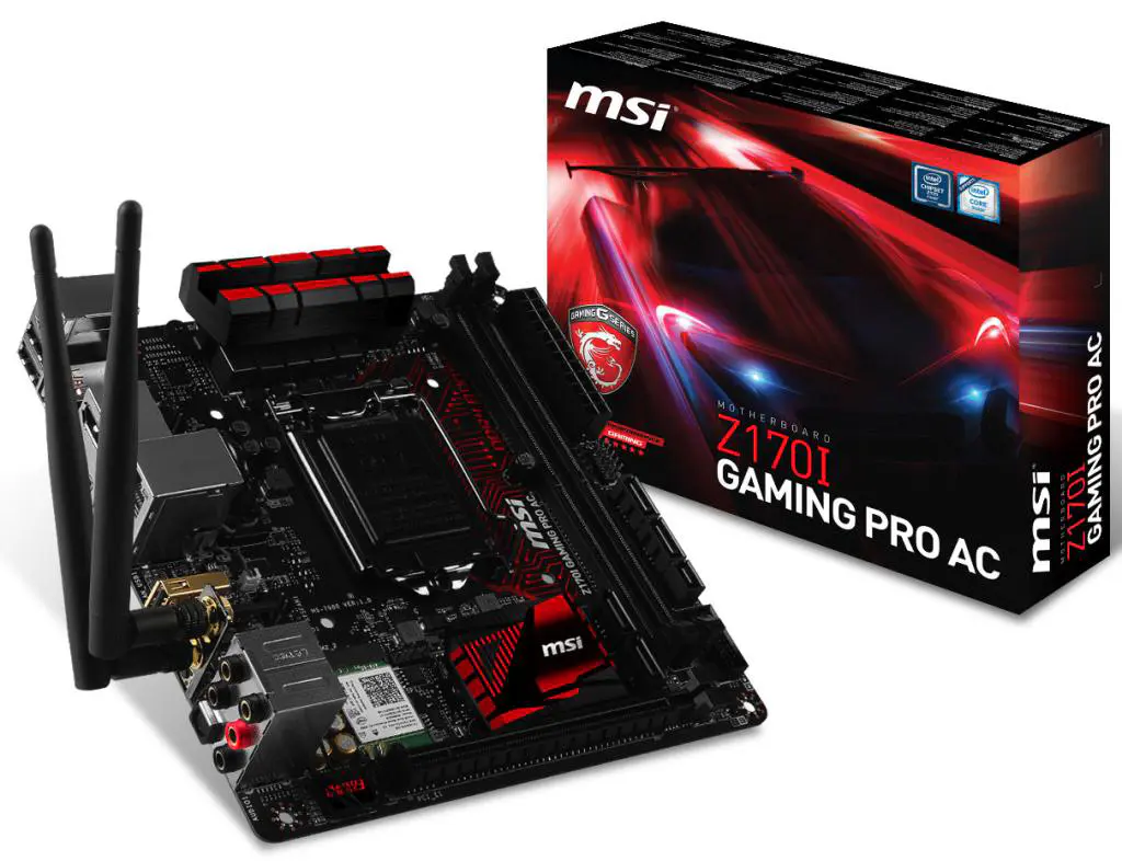 MSI B150M Night Elf and Z170I GAMING PRO AC Motherboards Unveiled 3 z170ia