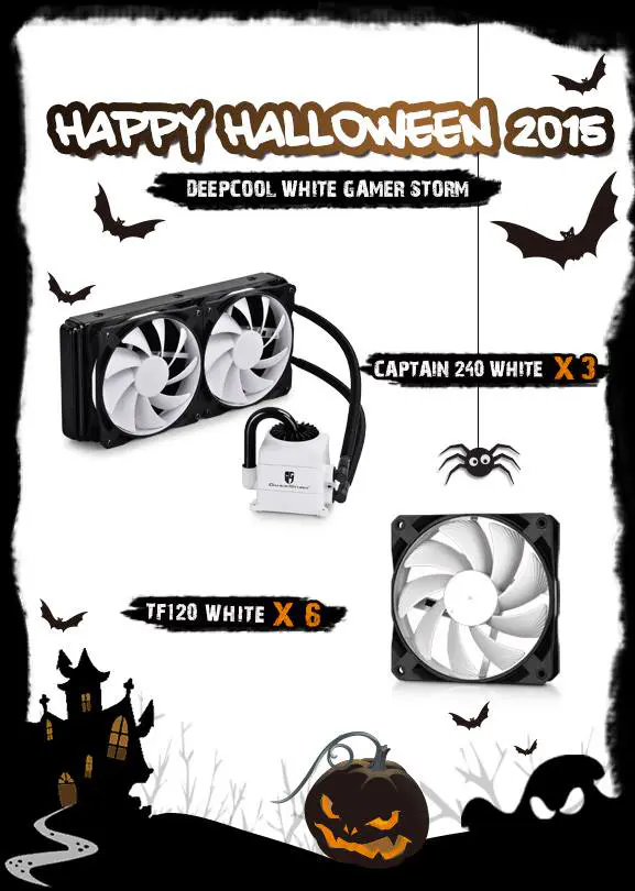 Deepcool Captain 240 Now Available In White (+ Facebook GIVEAWAY) 6 dccaphalloween