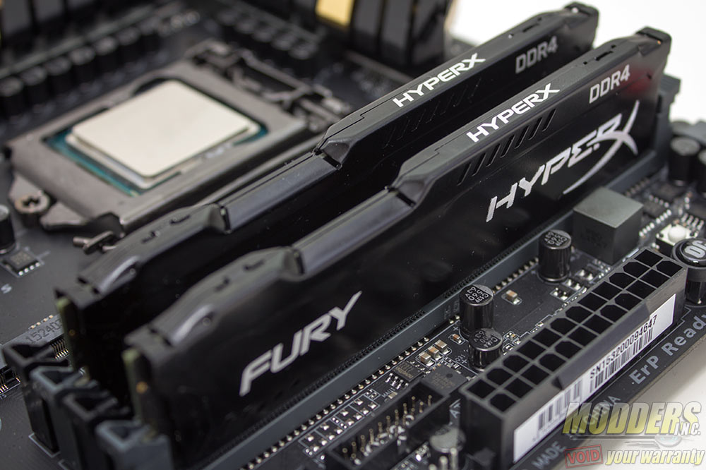 HyperX Fury 2666MHz CL15 HX426C15FBK2 2x8GB DDR4 Review: Fast Furious Modders Inc