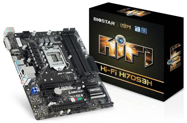 Biostar Hi-Fi H170S3H Motherboard Announced 1 biostarh170