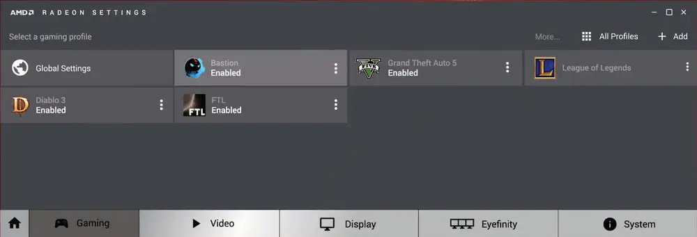 R.I.P. Catalyst Control Center, Long Live Radeon Settings 2 radeonsettings02