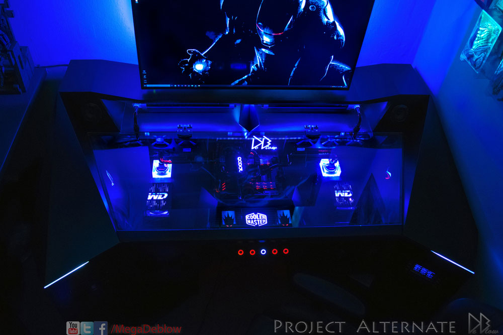 Kliniek Bloeden geboorte Project Alternate PC-in-a-Desk By Robert Deluce #CMCASEMOD2016 - Modders Inc