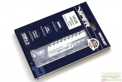 Patriot Viper Elite DDR4 packaging