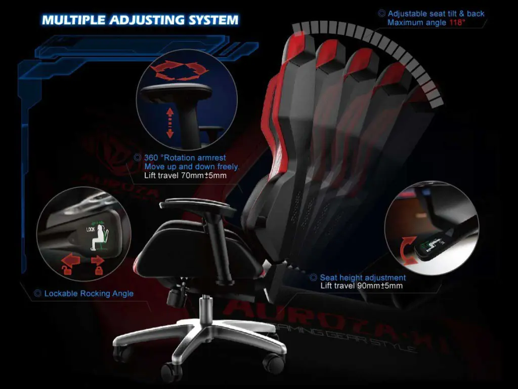 Auroza X1 Gaming Chair 6 Auroza-gaming-chair-10