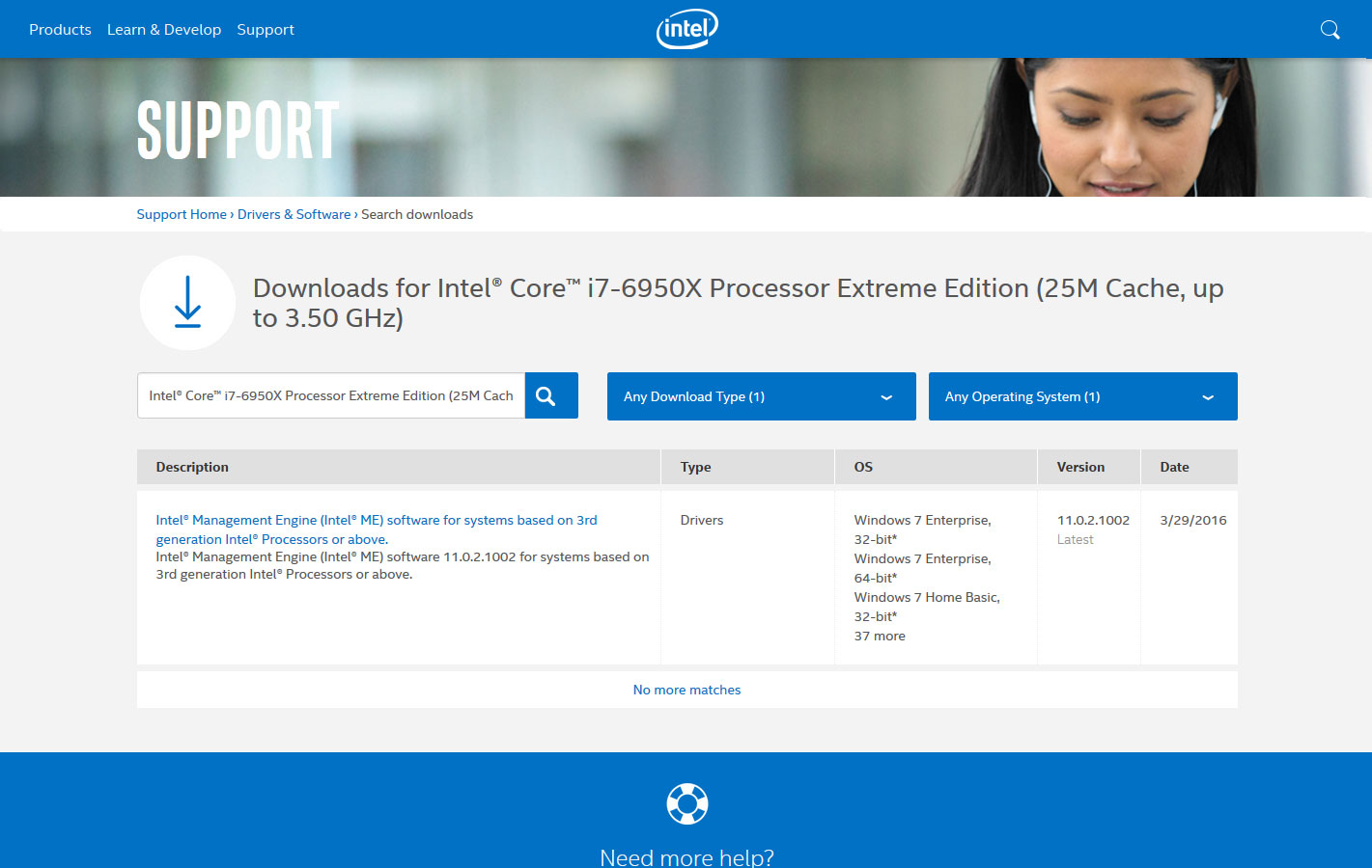Intel i7 6950X