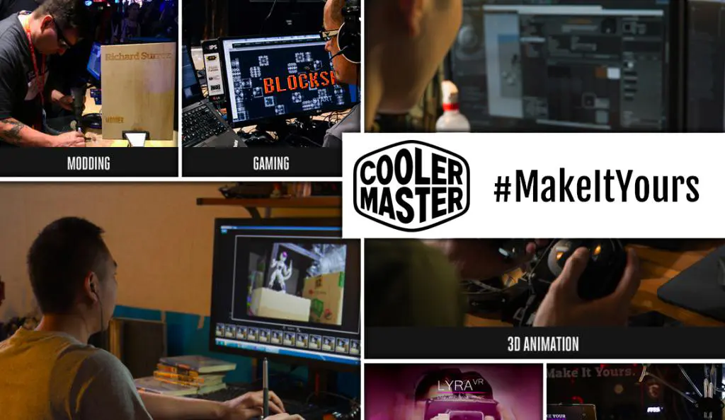 Cooler Master Promotes Creativity with Latest "Power Your Passion" and #MakeItYours Campaign 1 makeityours
