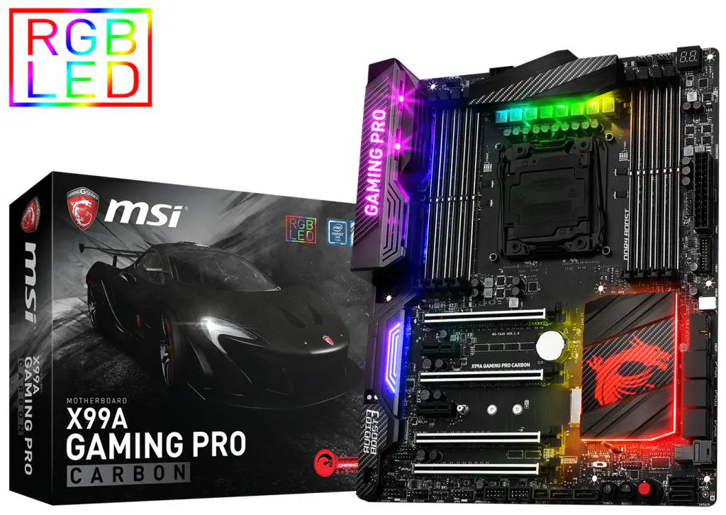 MSI Greets Broadwell-E CPU with new X99A Gaming Pro Carbon Motherboard 1 x99agcarbon0