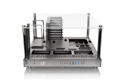 Thermaltake Core P3 ATX Wall Mount Panoramic Viewing LCS Chassis-3-Way Placement Layout