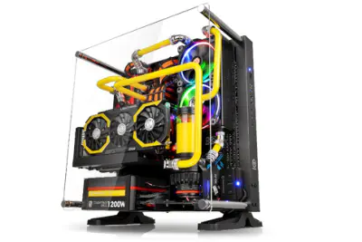 New Thermaltake Core P3 ATX Chassis 1 Thermaltake Core P3 ATX Wall Mount Panoramic Viewing LCS Chassis_1