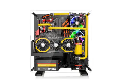 New Thermaltake Core P3 ATX Chassis 6 Thermaltake Core P3 ATX Wall Mount Panoramic Viewing LCS Chassis_3