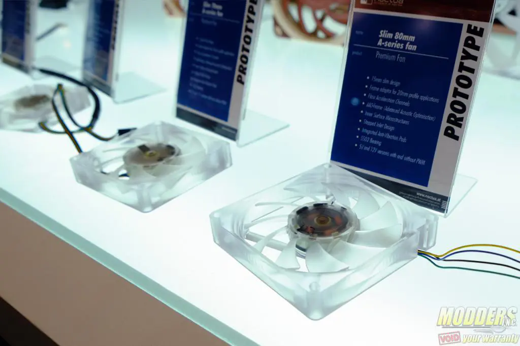 Noctua Previews Transluscent Frame and Next-Gen Fans at Computex 2 Noctua A-Series Fan Prototypes