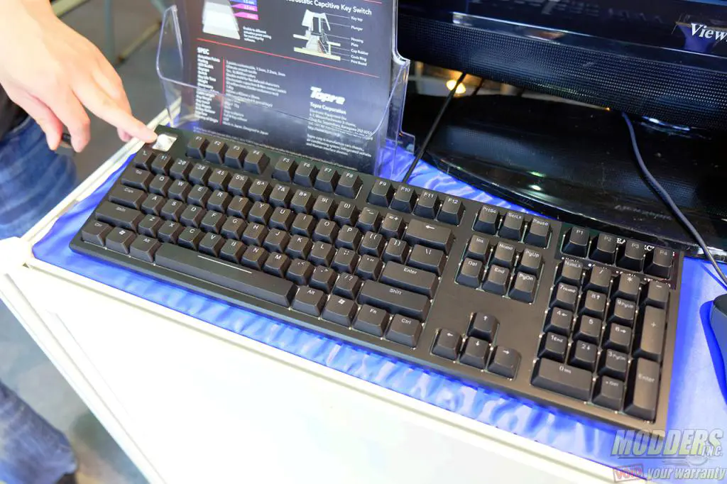 Topre Demonstrates Variable Actuation and Analog Input Keyboards at Computex 1 toprerealforcergb