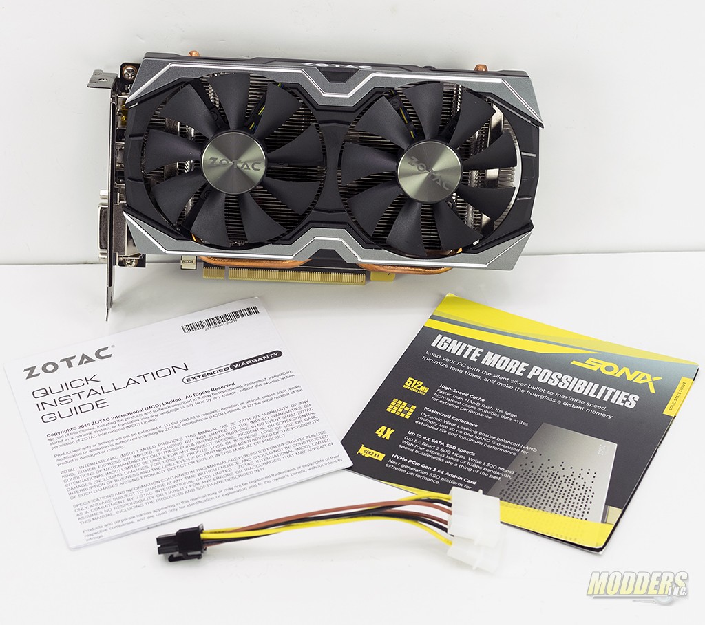 ZOTAC GeForce GTX 1060 AMP Edition Graphics Card Review - Modders Inc