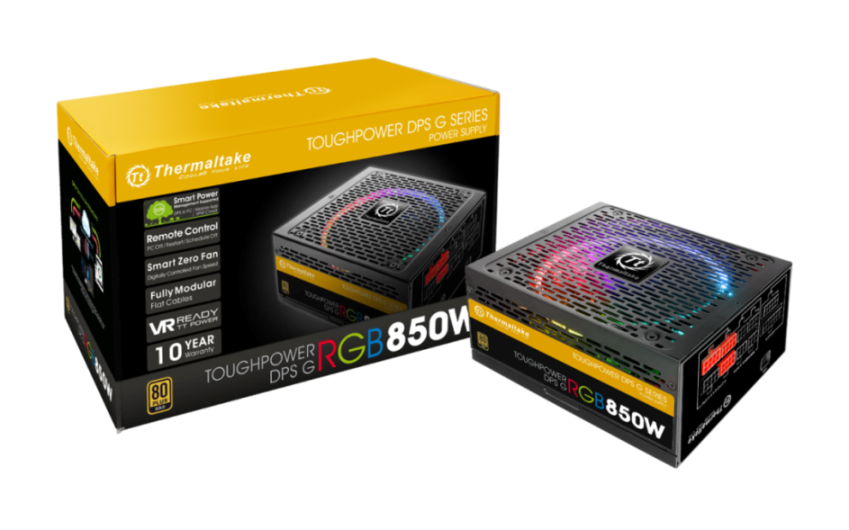 Thermaltake Toughpower DPS G RGB Gold Series Digital PSU Is VR